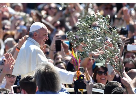 Lễ Lá Đức Thánh Cha cử hành tại Vatican 2017 Lễ Lá Đức Thánh Cha cử hành tại Vatican 2017