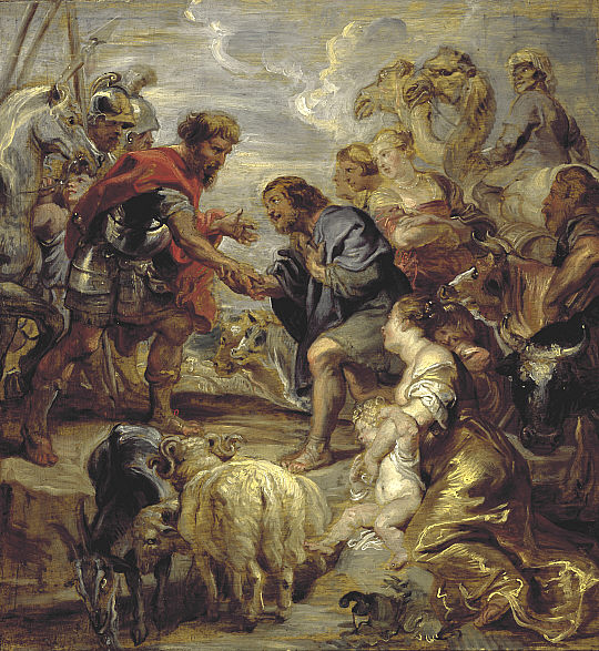 Câu chuyện hoà giải giữa Jacob và Esau Câu chuyện hoà giải giữa Jacob và Esau