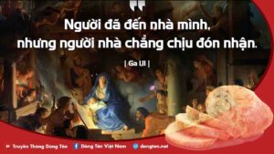 Manna: Ngôi Lời đã thành người (31.12 - Ngày thứ bảy trong Tuần bát nhật Giáng Sinh - Ga 1,1-18) Manna: Ngôi Lời đã thành người (31.12 - Ngày thứ bảy trong Tuần bát nhật Giáng Sinh - Ga 1,1-18)