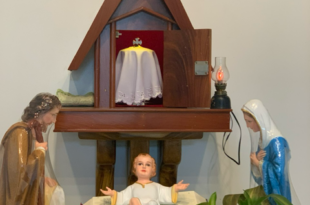 Mầu nhiệm Giáng Sinh: một Hài nhi - mầu nhiệm Thánh Thể: tấm bánh bẻ ra Mầu nhiệm Giáng Sinh: một Hài nhi - mầu nhiệm Thánh Thể: tấm bánh bẻ ra