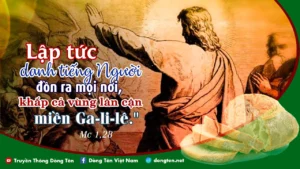 Manna: Đấng thánh của Thiên Chúa (Thứ Ba Tuần 1 Thường niên - Mc 1,21b-28) Manna: Đấng thánh của Thiên Chúa (Thứ Ba Tuần 1 Thường niên - Mc 1,21b-28)