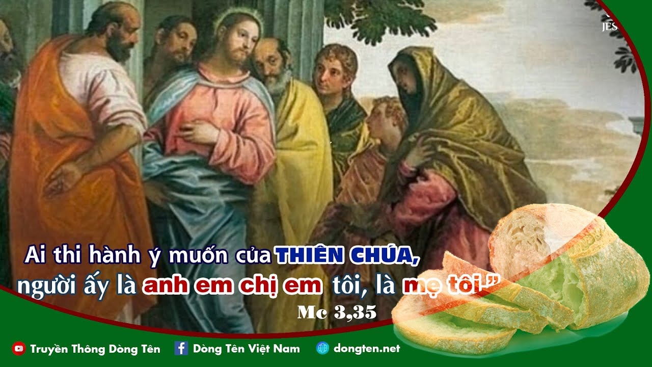 Manna: Đây là mẹ tôi (Thứ Ba Tuần 3 Thường niên - Mc 3,31-35) Manna: Đây là mẹ tôi (Thứ Ba Tuần 3 Thường niên - Mc 3,31-35)