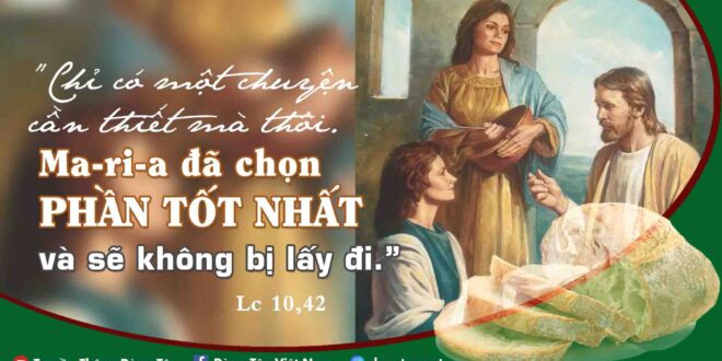 Manna: Đón Người vào nhà (Lễ các thánh Mácta, Maria và Lazarô - Lc 10,38-42)