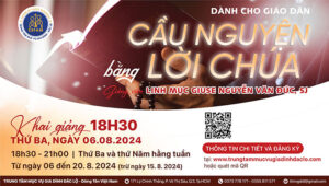 Khóa học: “Cầu nguyện bằng Lời Chúa” Khóa học: “Cầu nguyện bằng Lời Chúa”