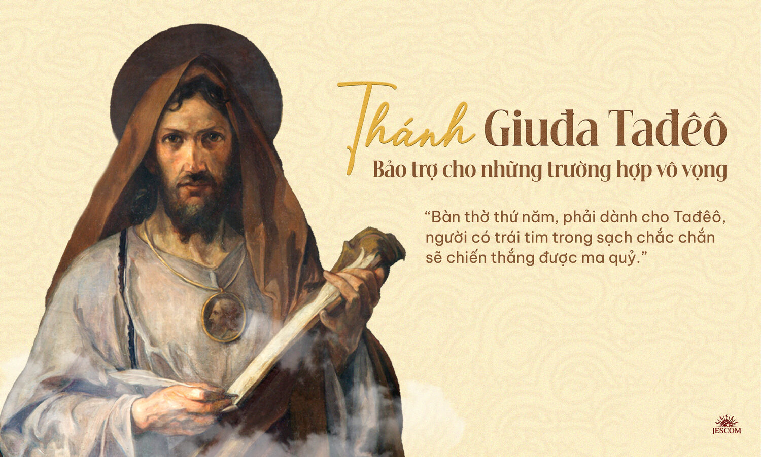 Thánh Giuđa – Vị thánh bảo trợ cho những trường hợp vô vọng Thánh Giuđa – Vị thánh bảo trợ cho những trường hợp vô vọng