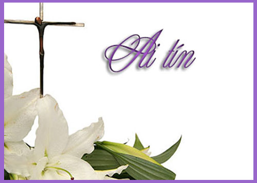 Ai tín: Thân phụ linh mục Phanxicô Xaviê Nguyễn Hai Tính, S.J. Ai tín: Thân phụ linh mục Phanxicô Xaviê Nguyễn Hai Tính, S.J.