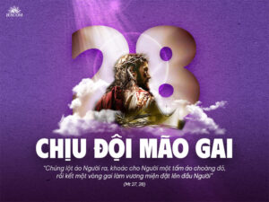 Bài tập Mùa Chay - Bài 28: Chịu đội mão gai