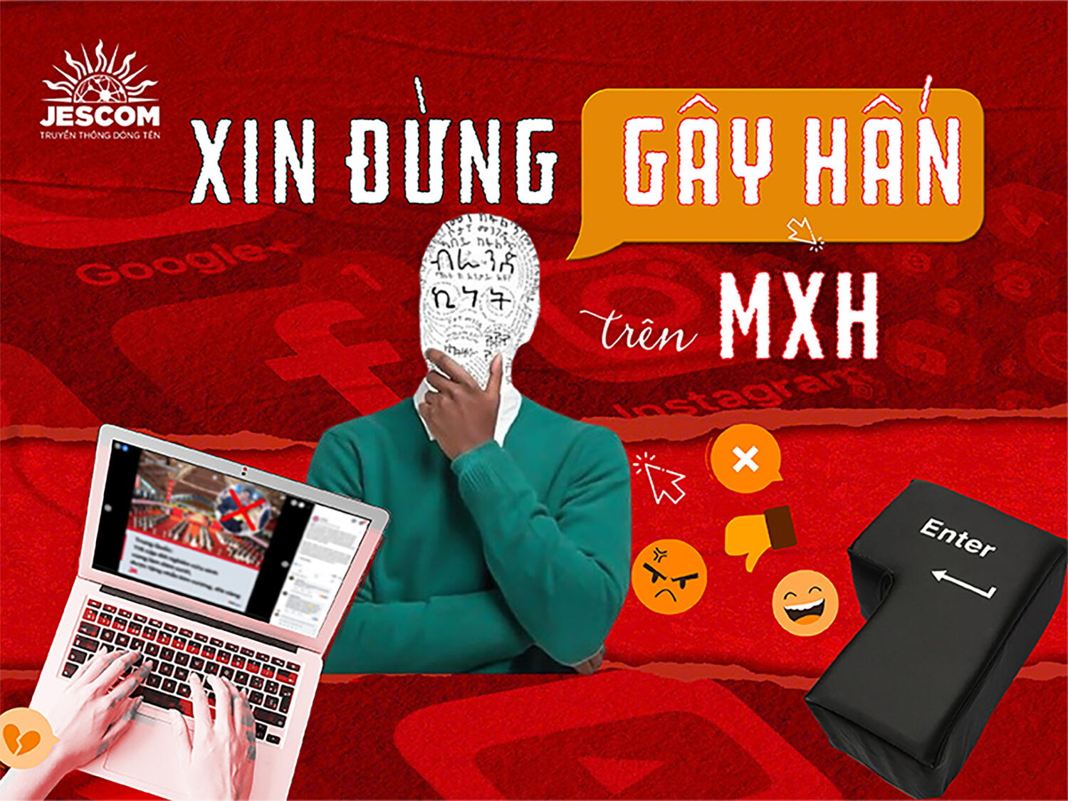 Xin đừng gây hấn trên không gian mạng - Suy tư Tin Mừng CN 5 Phục Sinh năm C Xin đừng gây hấn trên không gian mạng - Suy tư Tin Mừng CN 5 Phục Sinh năm C