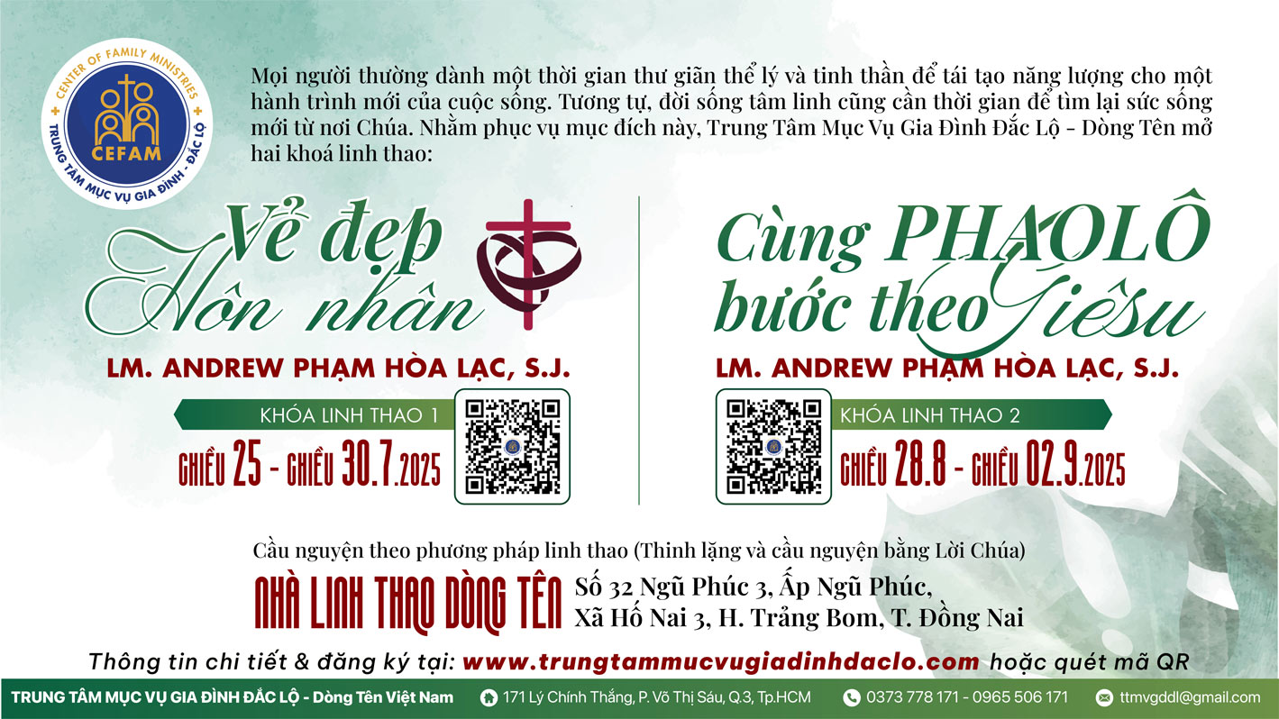 CEFAM - Cầu nguyện theo phương pháp Linh Thao CEFAM - Cầu nguyện theo phương pháp Linh Thao