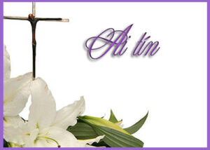 Ai tín: Thân phụ linh mục Phê-rô Nguyễn Văn Tặng, S.J. Ai tín: Thân phụ linh mục Phê-rô Nguyễn Văn Tặng, S.J.