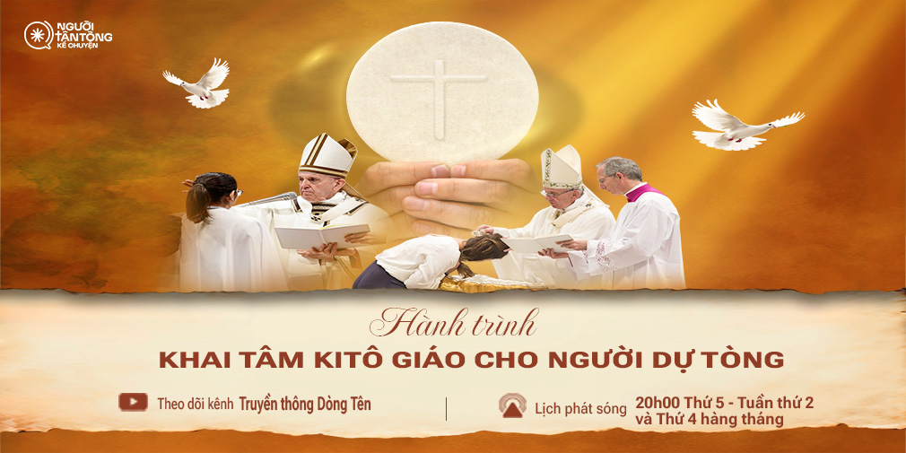Giáo Hội Không Để Bạn Một Mình: Hành trình Khai tâm Kitô giáo cho người Dự tòng Giáo Hội Không Để Bạn Một Mình: Hành trình Khai tâm Kitô giáo cho người Dự tòng