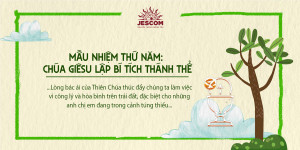 Mầu Nhiệm Sáng – Thứ Năm: Chúa Giêsu Lập Bí Tích Thánh Thể Mầu Nhiệm Sáng – Thứ Năm: Chúa Giêsu Lập Bí Tích Thánh Thể