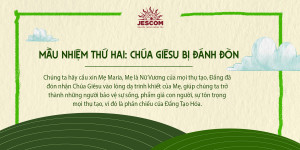 Mầu Nhiệm Thương – Thứ Hai: Chúa Giêsu Bị Đánh Đòn