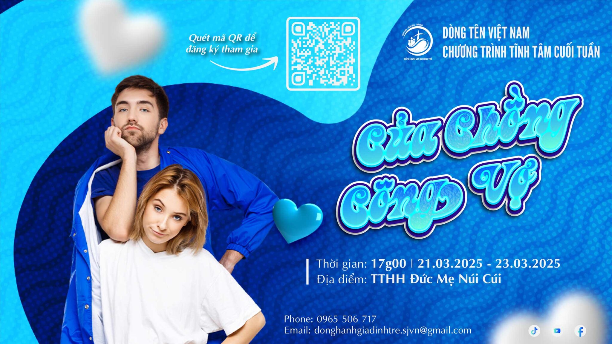 Khóa tĩnh tâm dành cho Gia đình: “Của chồng công vợ” Khóa tĩnh tâm dành cho Gia đình: “Của chồng công vợ”