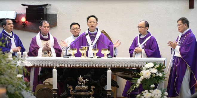 Chúa Giêsu Khóc Thương - Thánh lễ an táng Thầy Phêrô Lê Tùy Nguyễn Văn Hùng, S.J. Chúa Giêsu Khóc Thương - Thánh lễ an táng Thầy Phêrô Lê Tùy Nguyễn Văn Hùng, S.J.