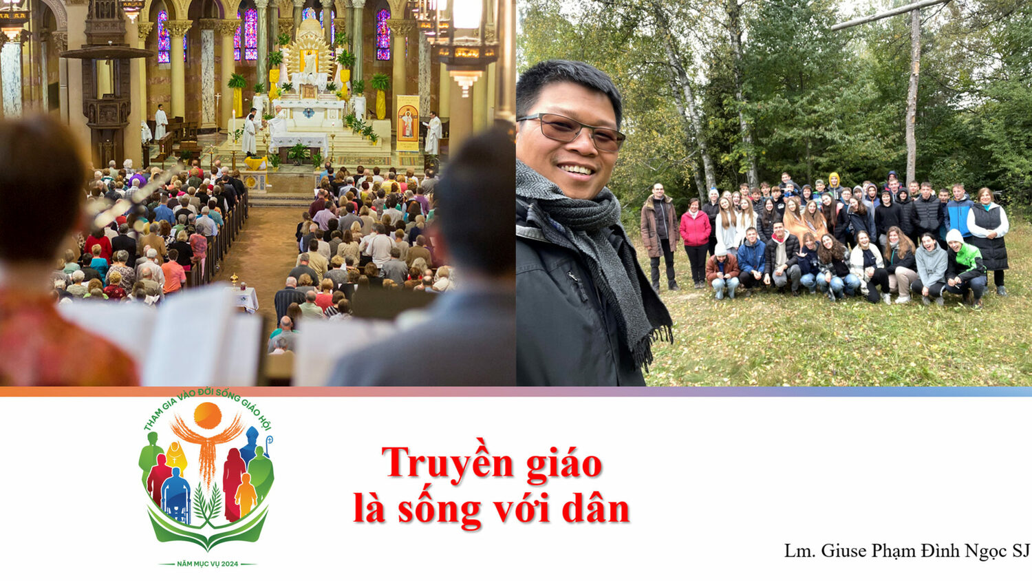 Truyền giáo là sống với dân Truyền giáo là sống với dân