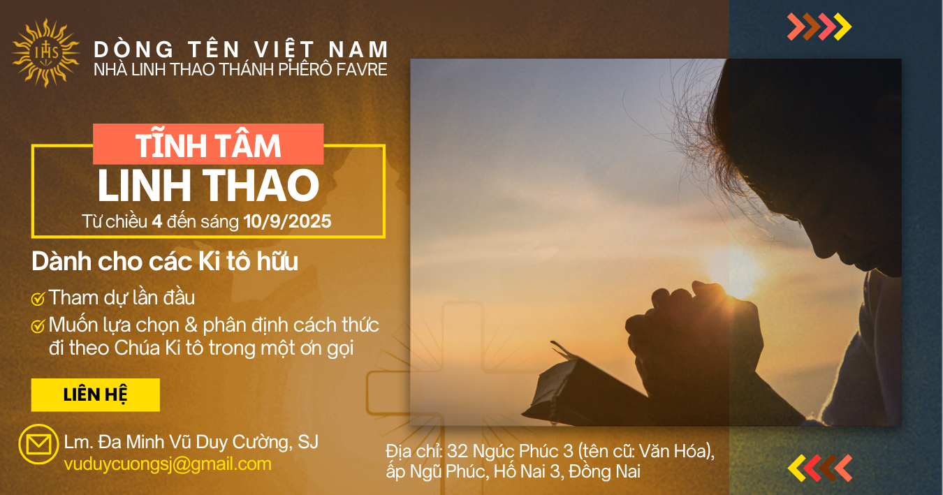 Khoá Tĩnh Tâm Linh Thao – Nhà Linh Thao Thánh Phêrô Faver – Ngũ Phúc, Đồng Nai Khoá Tĩnh Tâm Linh Thao – Nhà Linh Thao Thánh Phêrô Faver – Ngũ Phúc, Đồng Nai