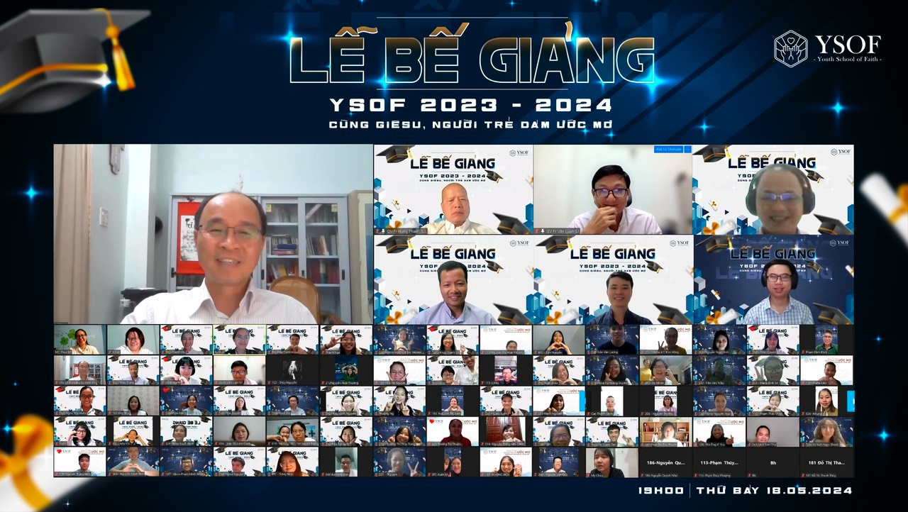 Lễ Bế Giảng Trường học Đức Tin cho Người Trẻ 2023 – 2024 Lễ Bế Giảng Trường học Đức Tin cho Người Trẻ 2023 – 2024
