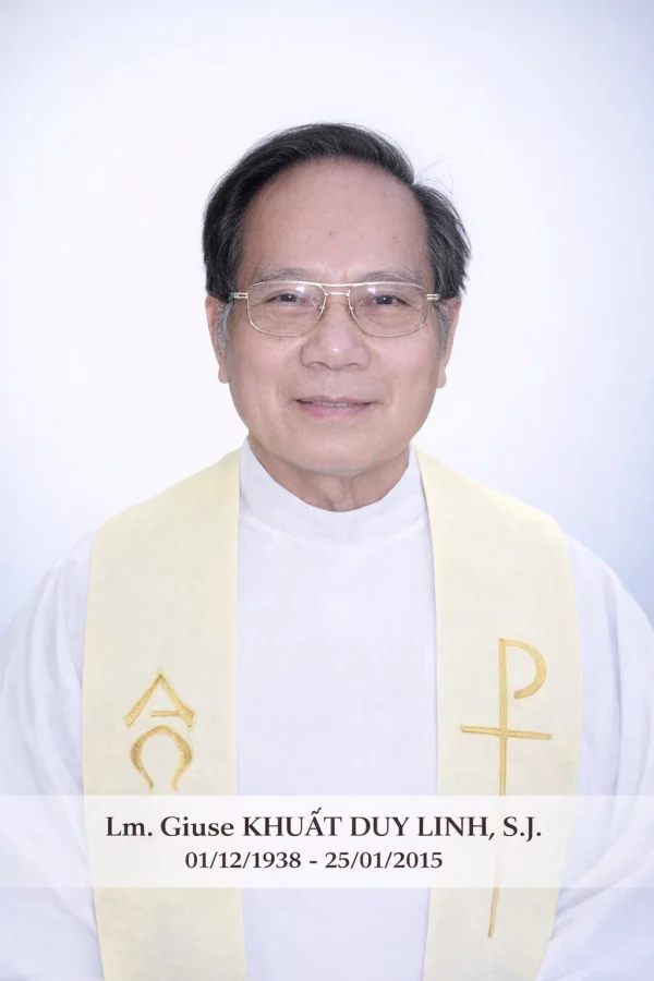 Cha Giuse Khuất Duy Linh, S.J. Cha Giuse Khuất Duy Linh, S.J.
