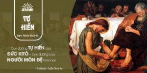 Thứ Năm Tuần Thánh: Con đường tự hiến của Đức Kitô - con đường của người môn đệ hôm nay