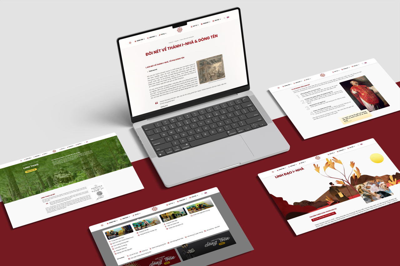 Dòng Tên Việt Nam ra mắt website phiên bản mới Dòng Tên Việt Nam ra mắt website phiên bản mới