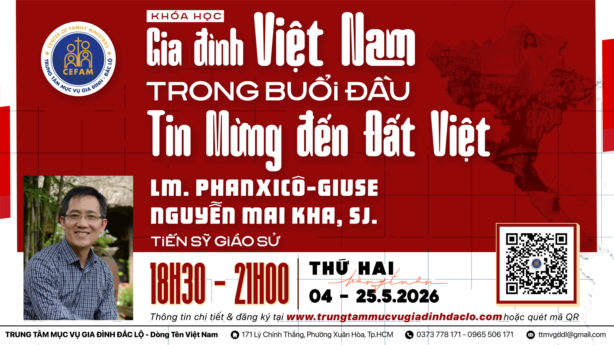 Khóa học: Gia đình Việt Nam trong buổi đầu Tin Mừng đến Đất Việt Khóa học: Gia đình Việt Nam trong buổi đầu Tin Mừng đến Đất Việt