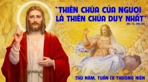 Manna: Hai điều răn (Thứ Năm Tuần 9 Thường niên, Mc 12, 28-34) Manna: Hai điều răn (Thứ Năm Tuần 9 Thường niên, Mc 12, 28-34)