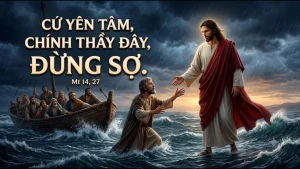 Manna: Núi, nước, sóng và gió (Chúa nhật 19 Thường niên - Năm A, Mt 14,22-33) Manna: Núi, nước, sóng và gió (Chúa nhật 19 Thường niên - Năm A, Mt 14,22-33)