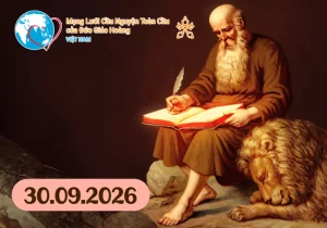 Tông Đồ Cầu Nguyện, 30-09-2026 Tông Đồ Cầu Nguyện, 30-09-2026