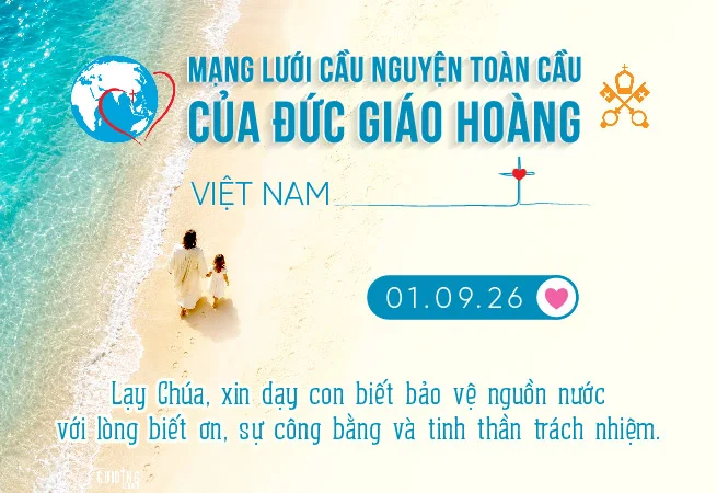 Tông Đồ Cầu Nguyện, 01-09-2026 Tông Đồ Cầu Nguyện, 01-09-2026