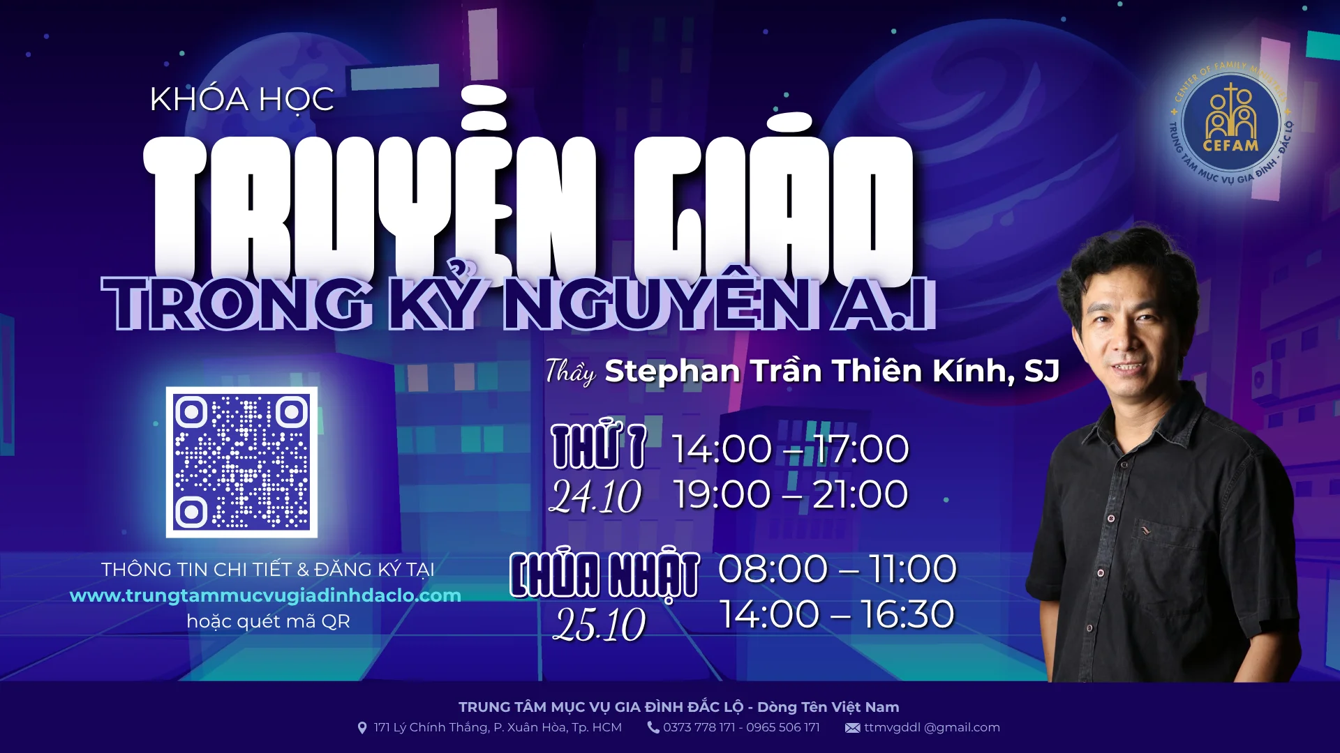 Khóa học: Truyền giáo trong kỷ nguyên A.I. Khóa học: Truyền giáo trong kỷ nguyên A.I.