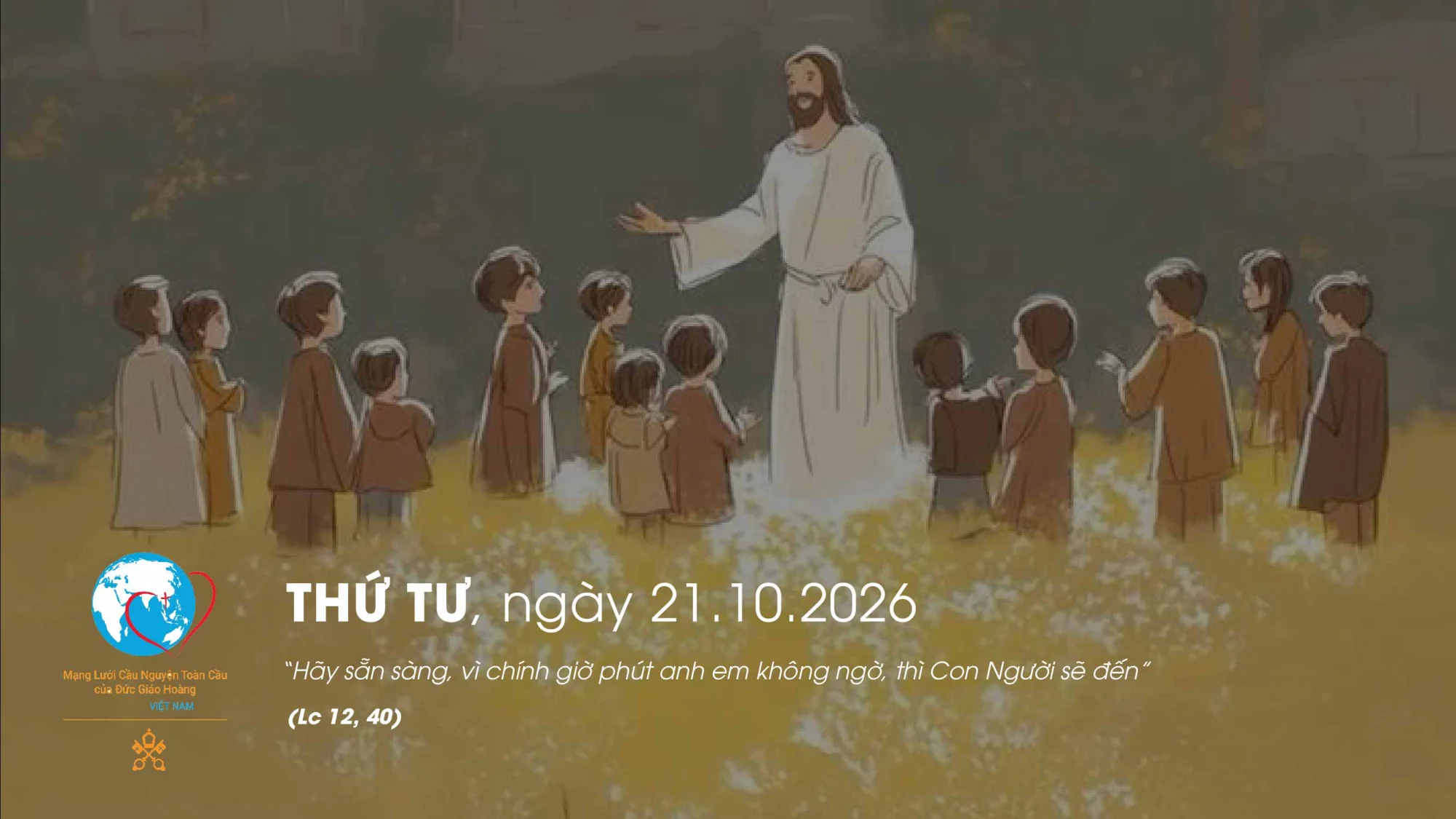 Tông Đồ Cầu Nguyện, 21-10-2026 Tông Đồ Cầu Nguyện, 21-10-2026