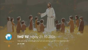 Tông Đồ Cầu Nguyện, 21-10-2026 Tông Đồ Cầu Nguyện, 21-10-2026